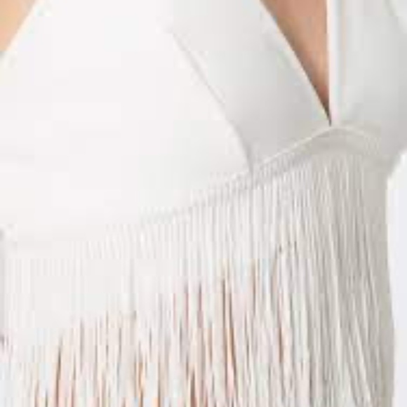 NWT BEBE Adelle Bralette W/Fringe XS - Picture 2 of 8